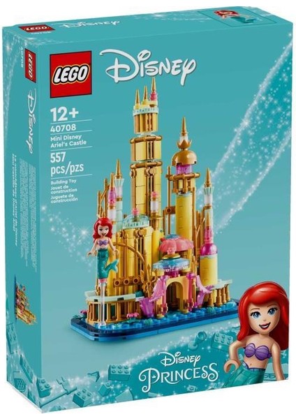 Disney 40708 Mini Disney Ariel's Castle