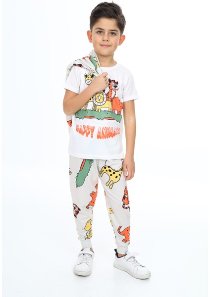 Happy Zürefa Baskılı 3'lü Alt Üst Takım 2033 fırsatları