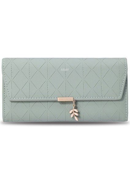 Kadın Cüzdan Üç Katlı Uzun Clutch (Yurt Dışından)