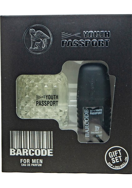 Barcode Edp 100 ml + Deodorant Roll-On 60 ml Erkek Parfüm Seti