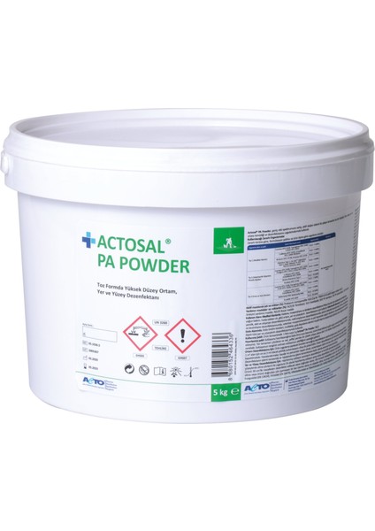 Actosal®  Pa Powder 5 kg (Toz Yer Yüzey Dezenfektanı)