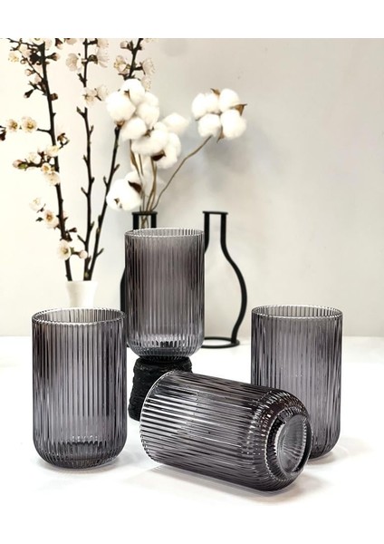 Imola Füme 4`lü Cam Bardak 440ML