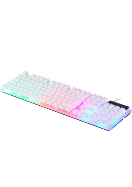 Oyuncu Rgb Işıklı Kablolu Q Klavye