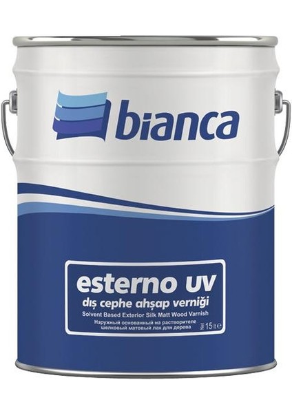 Esterno Uv Son Kat Ahşap Vernik Renksiz 2,5