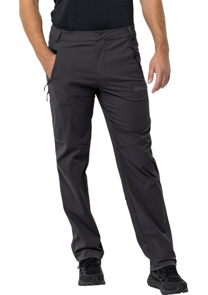 Jack Wolfskın Erkek Glastal Pants M Outdoor Pantolonu Black 1508221-6000