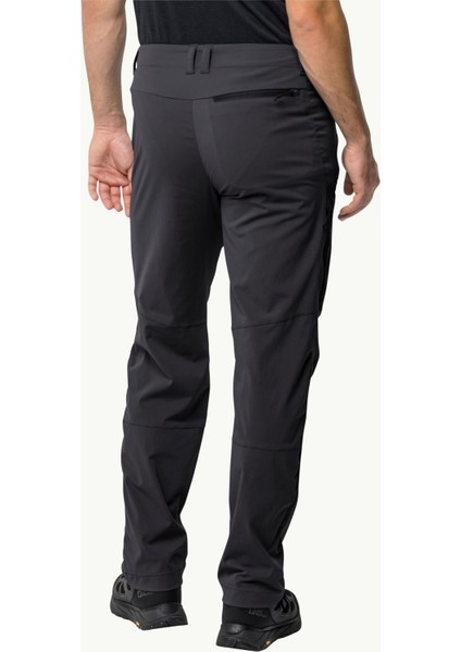 Jack Wolfskın Erkek Glastal Pants M Outdoor Pantolonu Black 1508221-6000