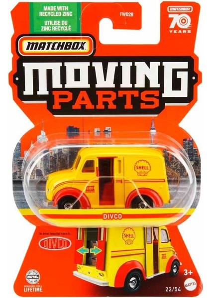 Matchbox Divco Sheel Araba FWD28-HLG07