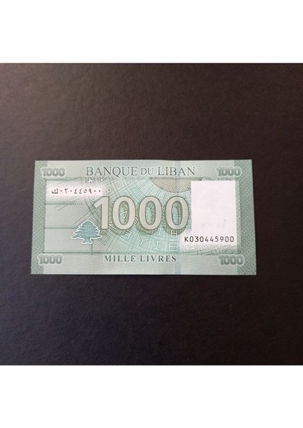 Lübnan 1.000 Livre Çil Eski Yabancı Kağıt Para (Deste Içerisinden 1 Adet ) Gönderilecektir.