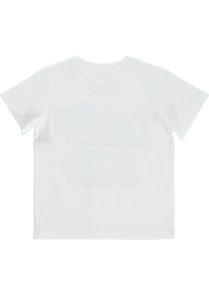 Erkek Çocuk T-Shirt 2-5 Yaş Beyaz fiyatları