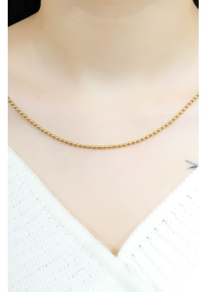 Top Zincir Kolye 14 Ayar A064544