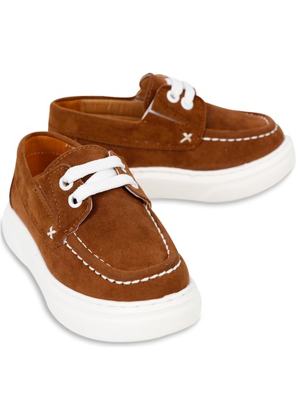 Erkek Çocuk Klasik Kundura Ayakkabı 31-35 Numara Taba fırsatları