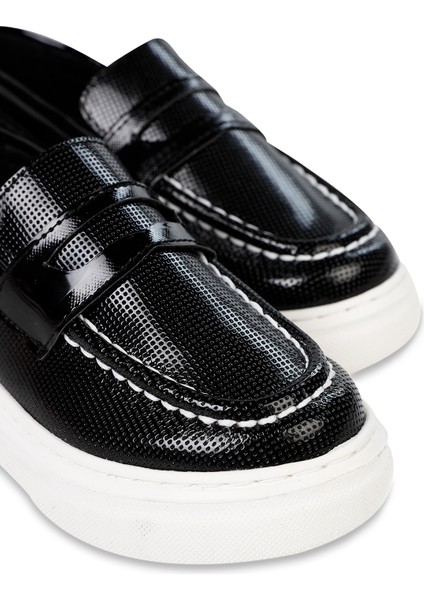 Erkek Çocuk Klasik Kundura Ayakkabı 26-30 Numara Siyah modelleri