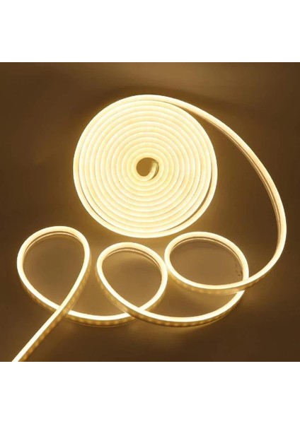 Neon LED Limon Sarısı Renk 5 Metre -12 Volt Uyumlu