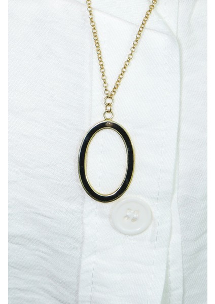 Oval Halka Kolye 14 Ayar AT01396 fiyatları