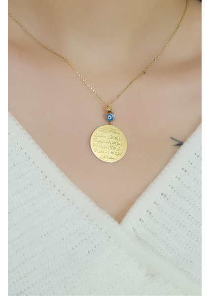 Nazar Duası Kolye 14 Ayar A037394