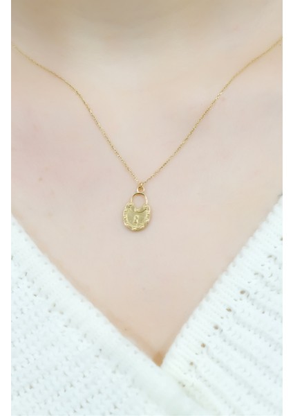 Kilit Kolye 14 Ayar A049380