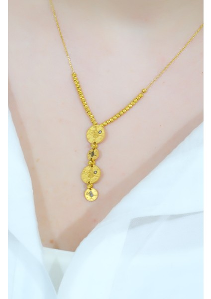 Dorikalı Reşat Kolye 22 Ayar A040116