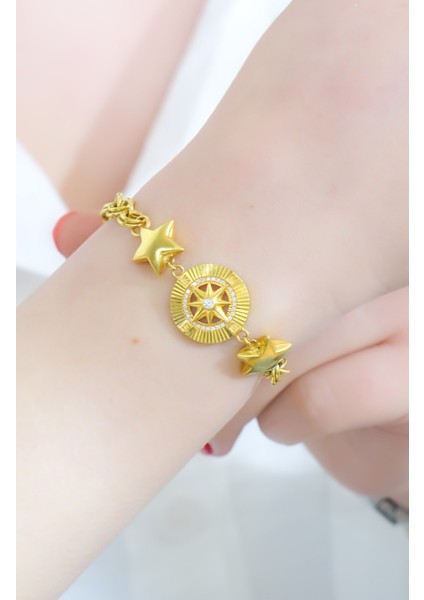 Pusula Bileklik 22 Ayar A063872