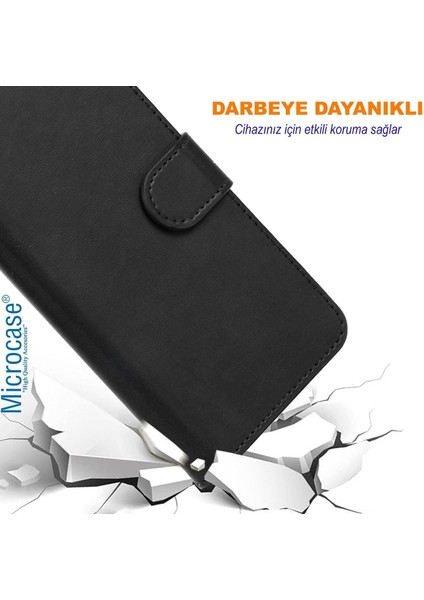 Xiaomi Mi 11 Ultra Darbeye Dayanıklı Cüzdanlı ve Standlı Kapaklı Deri Kılıf Siyah AL4232 modelleri