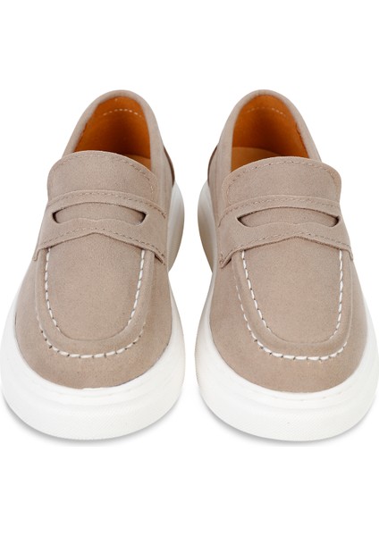 Erkek Çocuk Klasik Kundura Ayakkabı 26-30 Numara Vizon modelleri