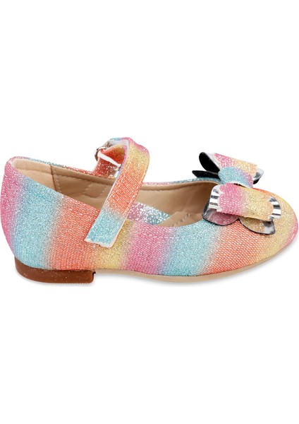 Kız Çocuk Babet Ayakkabı 21-25 Numara Pembe