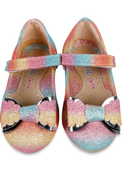 Kız Çocuk Babet Ayakkabı 21-25 Numara Pembe fiyatları