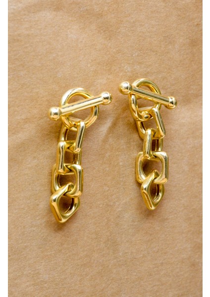 Sallantı Küpe 14 Ayar A054777