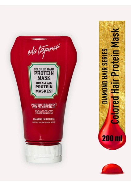 Saç Ketchup Boyalı Saç Protein Maskesi & Kremi 200 ml