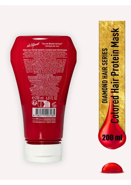Saç Ketchup Boyalı Saç Protein Maskesi & Kremi 200 ml