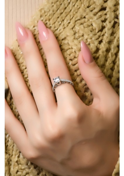 Tektaş Yüzük 14 Ayar A065738