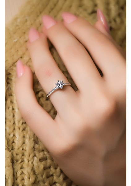 Tektaş Yüzük 14 Ayar A065737