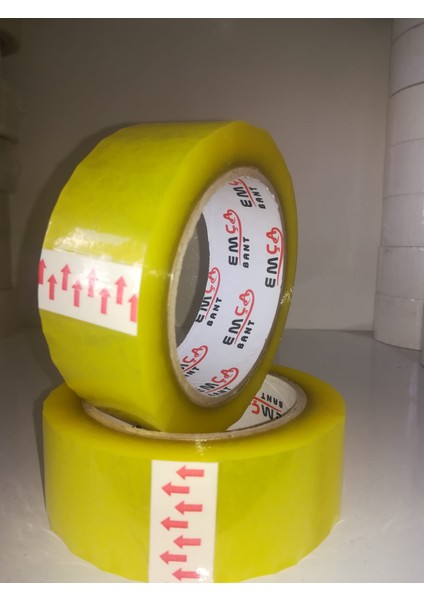 Şeffaf Akrilik Koli Bandı 45MM x 100MT