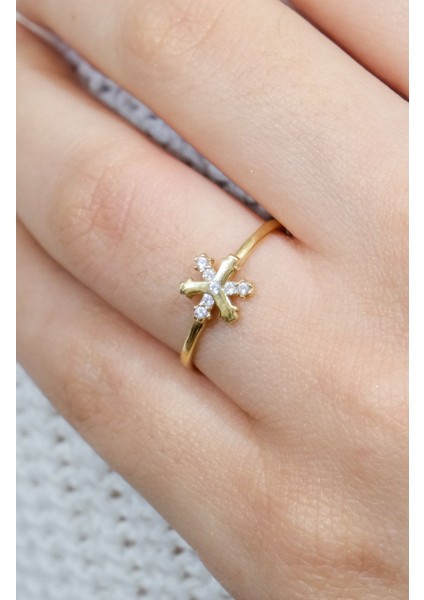 Kar Tanesi Yüzük 14 Ayar A055622 fiyatları