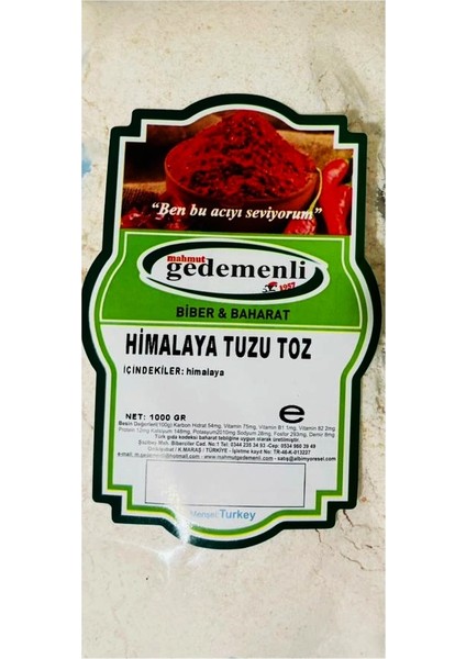 Himalaya Tuzu Toz 2 kg modelleri