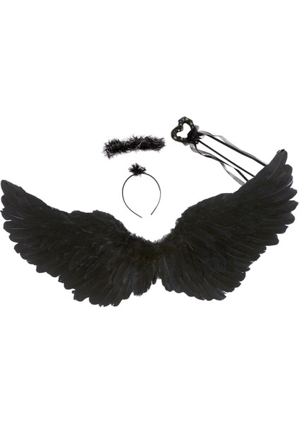 I Cosplay Kostüm Sahne Süslü Masquerade Dekoratif Peri 80 cm x 40 cm (Yurt Dışından)
