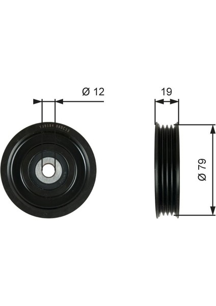 Gergi Rulmanı Navara D40 06-13 (Klima)