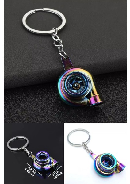 Turbo Anahtarlık Metal Turbo Oto Anahtarlık Araba Anahtarlık Turbo Metal