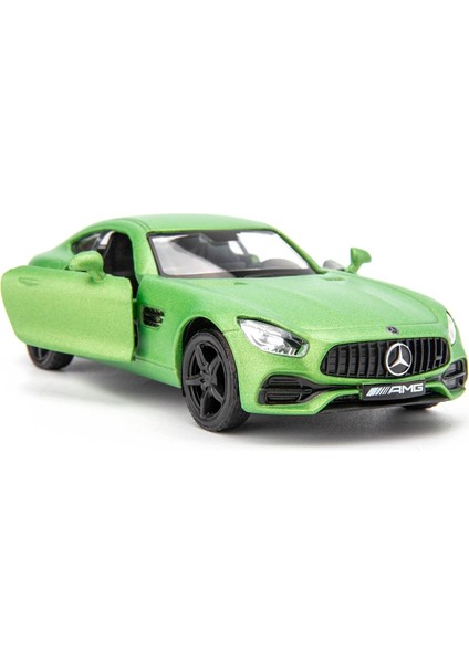 1/36 Ölçekli Benz Amg Gtr Araba Modeli, Çinko Alaşım Die-Cast Geri Çekin Araçlar Çocuk Oyuncakları Erkek Kız Için Hediye (Yeşil) (Yurt Dışından)