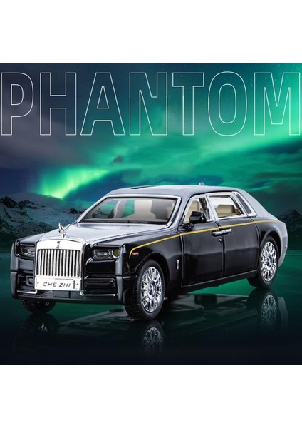 Alaşım Koleksiyonluk Rolls-Royce Phantom Model Oyuncak Araba, 1/32 Ölçekli Pres Döküm Araç Modeli Geri Çekin Araçlar Sesli ve Işıklı Phantom Oyuncak, Araba Logosu Katlanabilir (Yurt Dışından) fiyatları
