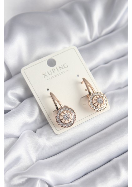 Xuping Model Zirkon Taşlı Punta Kadın Küpe - TJ-BKP8324