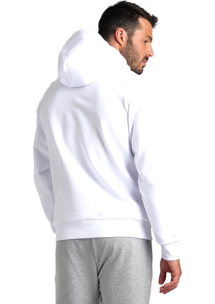 Team Hooded Sweat Panel Erkek Beyaz Günlük Stil Sweatshirt 004904100 fiyatları