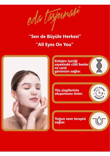 Eda Taşpınar Kolajen Maske