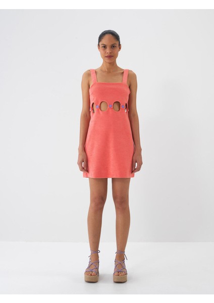 Pamuklu Regular Fit Mini Elbise