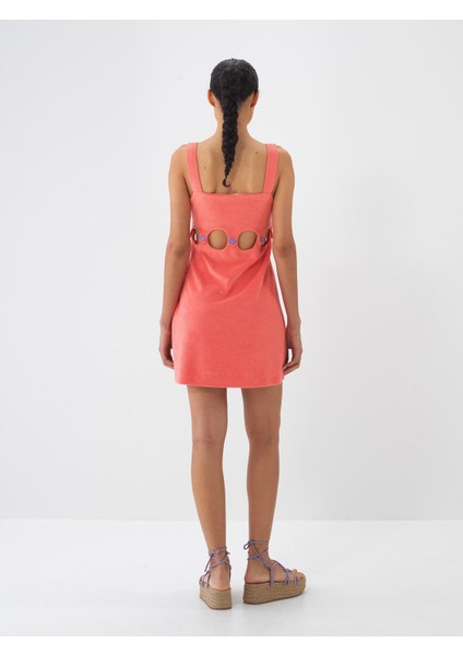 Pamuklu Regular Fit Mini Elbise