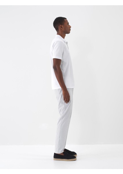 Polo Yaka %100 Pamuk Regular Fit Basic Tişört