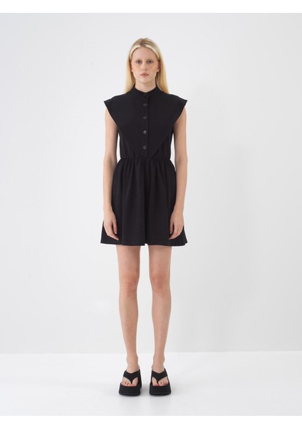 Pamuklu Regular Fit Mini Elbise