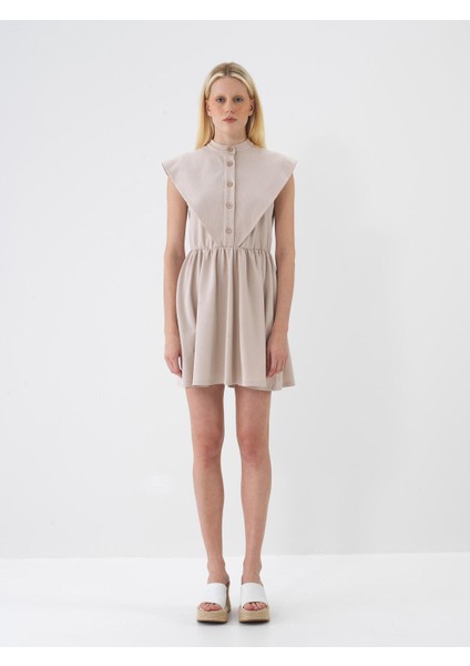 Pamuklu Regular Fit Mini Elbise