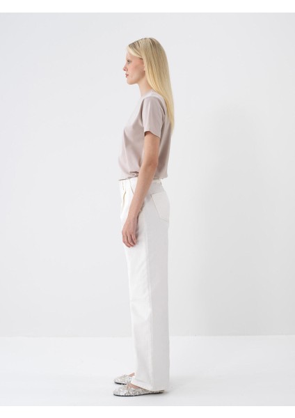 Bisiklet Yaka Pamuklu Regular Fit Basic Tişört