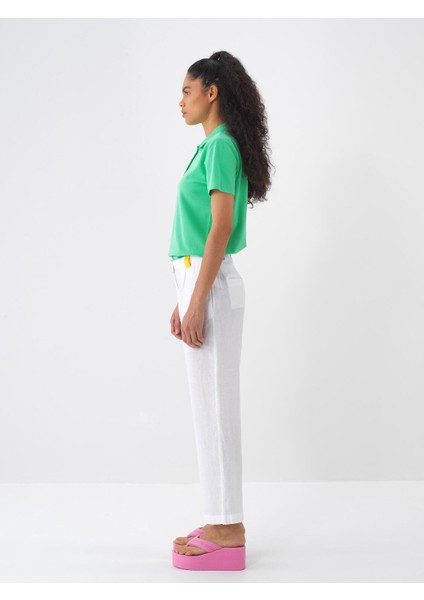 Polo Yaka %100 Pamuk Regular Fit Basic Tişört fırsatları