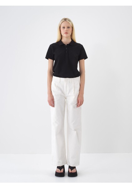 Polo Yaka %100 Pamuk Regular Fit Basic Tişört